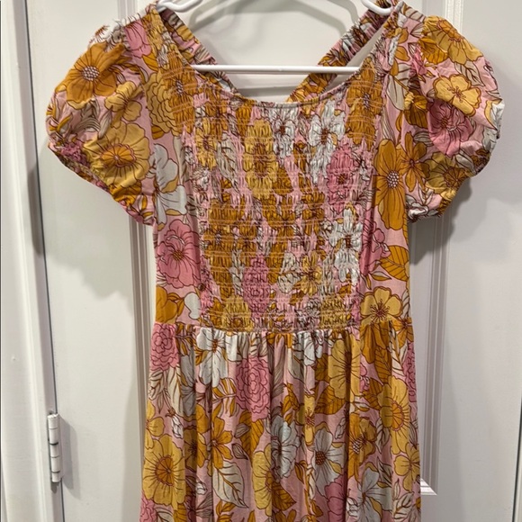 Anthropologie Kachel Smocked Floral Maxi Dress - Picture 9 of 14